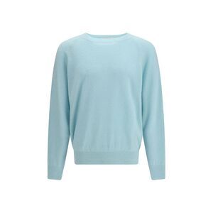 Umit Benan Men Ralph Crewneck Sweater In Silk And Cashmere